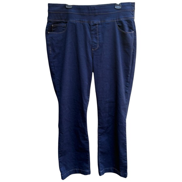 Curve Appeal Denim - Curve Appeal Waist Sculptor Boot Jeans 18W Dark Wash Denim